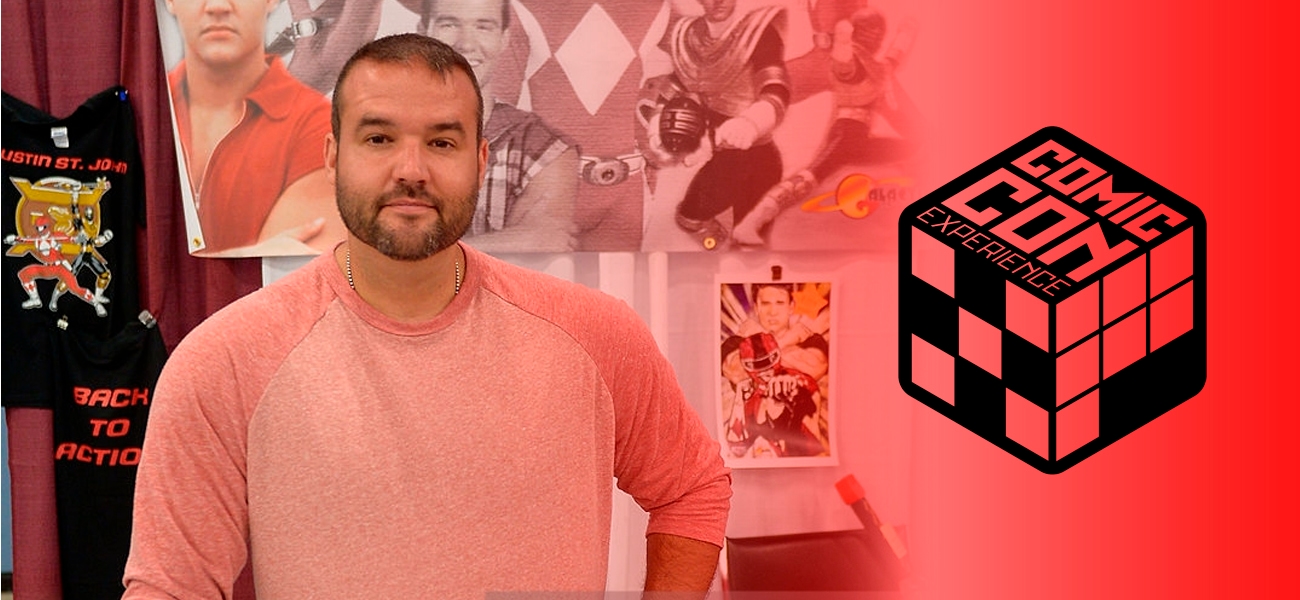 Ranger Vermelho na CCXP! Austin St John confirmado nos quatro dias de convenção que acontece em dezembro