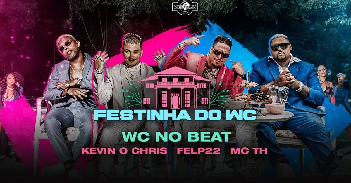 WC no Beat lança “Festinha do WC” com participação de Kevin o Chris, Felp 22 e MC TH