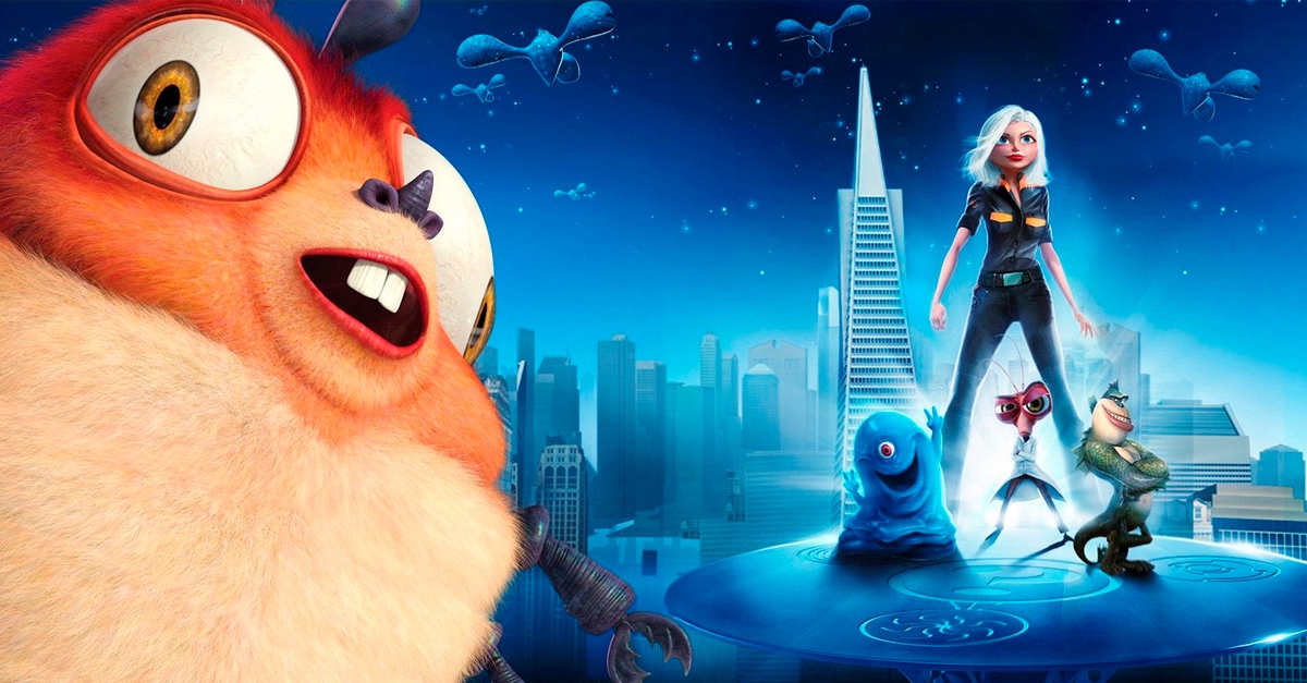 “Monstros Vs Alienígenas” é o filme desta terça na Sessão da Tarde