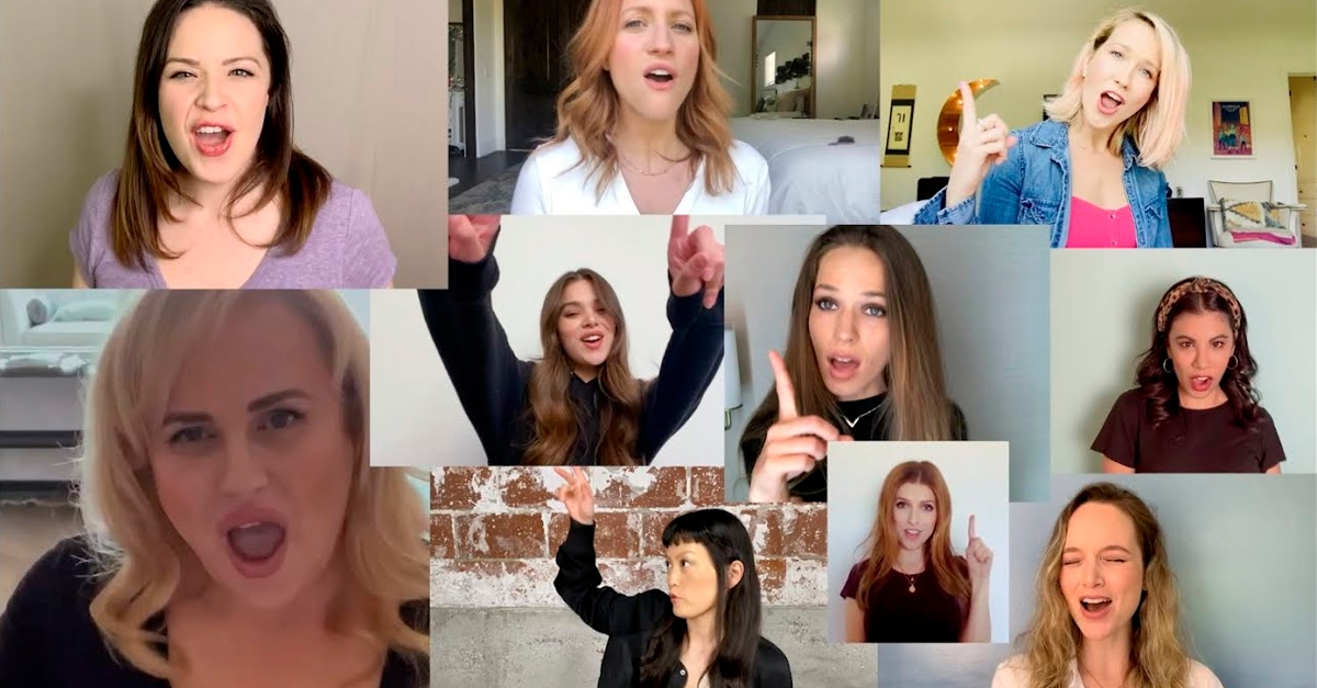 Anna Kendrick, Hailee Steinfeld e elenco de “Pitch Perfect” se reúne para cover beneficente de “Love On Top”