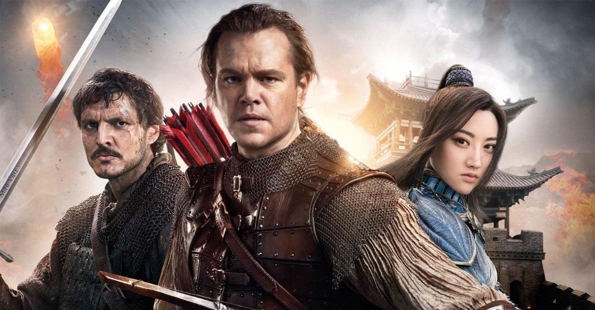 Temperatura Máxima exibe “A Grande Muralha” e “Kong: A Ilha Da Caveira” é atração do Campeões de Bilheteria deste domingo