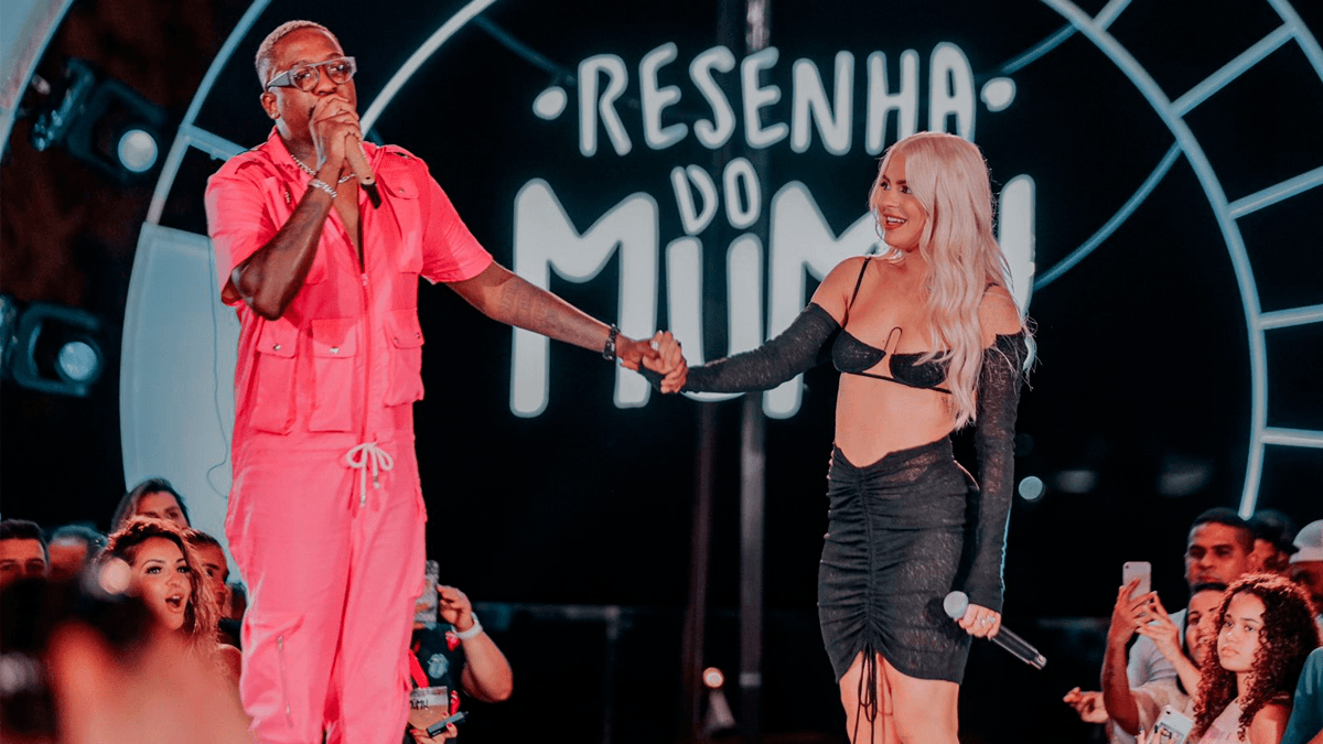 “Resenha do Mumu”: Mumuzinho recebe Luísa Sonza e Dilsinho em gravação de DVD no Rio de Janeiro