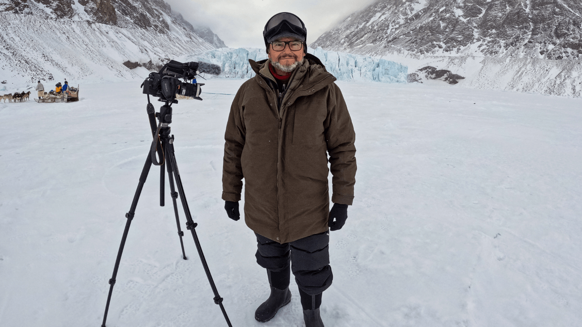 Ernesto Paglia registra os impactos das mudanças climáticas na série documental “3x Ártico – O Alerta do Gelo” do Globoplay  