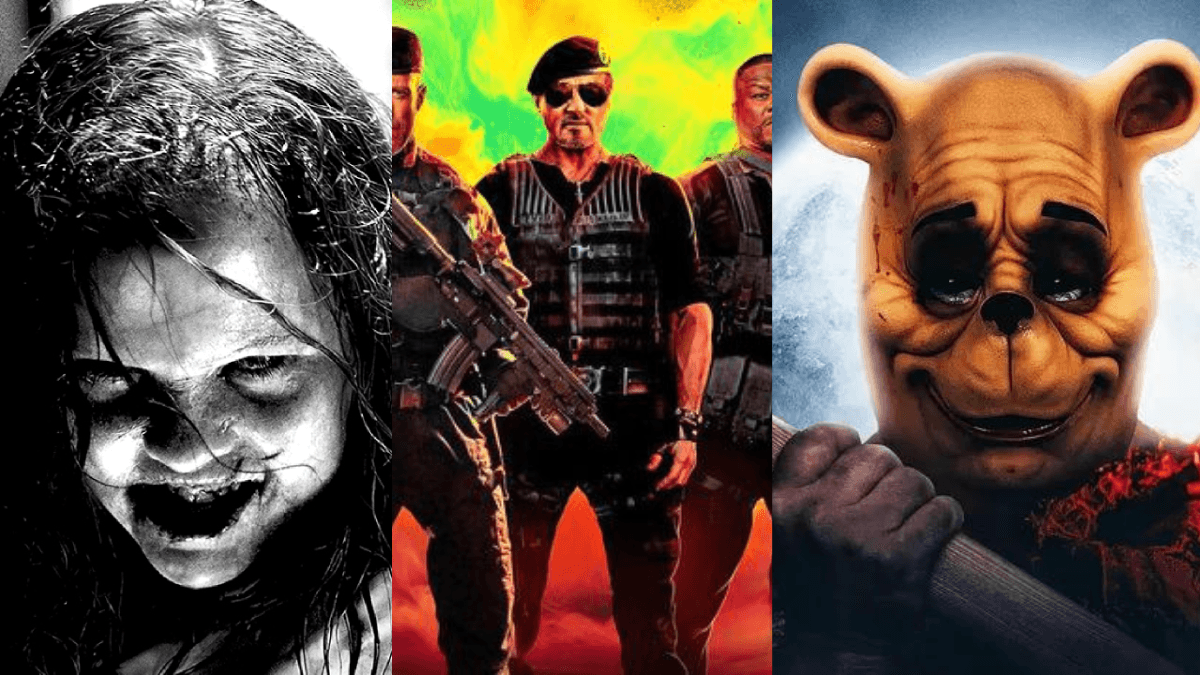 “Os Mercenários 4”, “O Exorcista: O Devoto” e “Ursinho Pooh: Sangue e Mel” lideram lista de indicados ao Framboesa de Ouro 2024