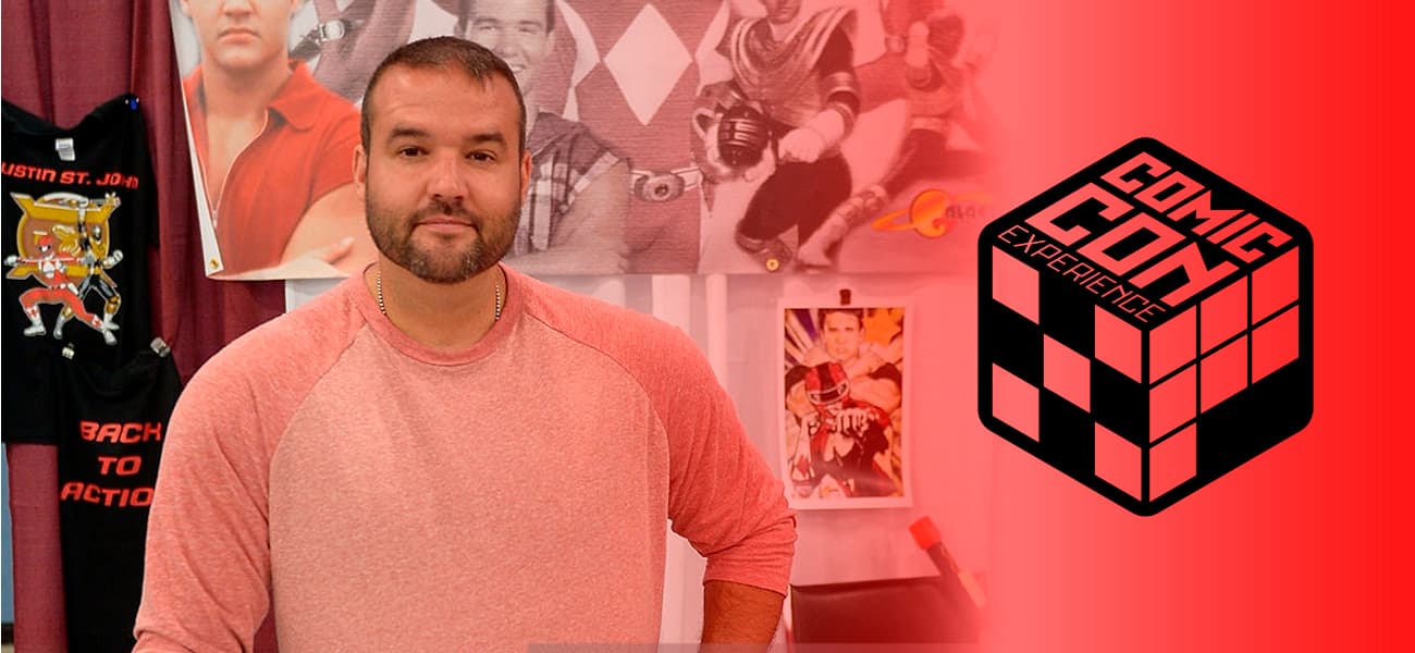 Ranger Vermelho na CCXP! Austin St John confirmado nos quatro dias de convenção que acontece em dezembro