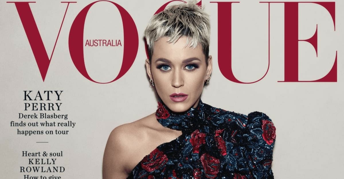 Katy Perry estampa capa da Vogue Austrália e fala sobre diversos assuntos; confira a entrevista na íntegra!