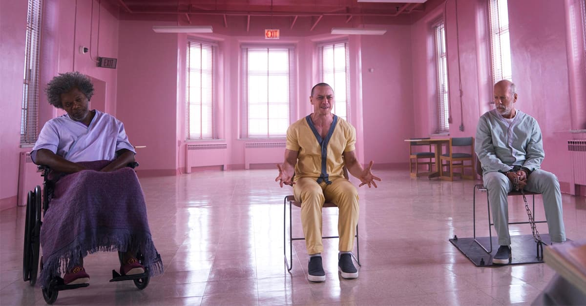 Globo exibe “Vidro”, com James McAvoy, no Tela Quente desta segunda