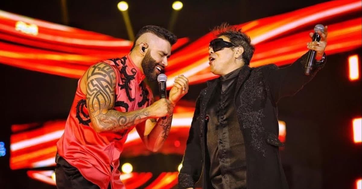 Calcinha Preta lança clipe ao vivo de parceria com Gusttavo Lima