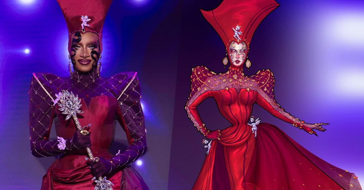 Entrevista | João Victor fala sobre design escolhido por Jaida Essence Hall para final de Drag Race: “Experiência surreal”