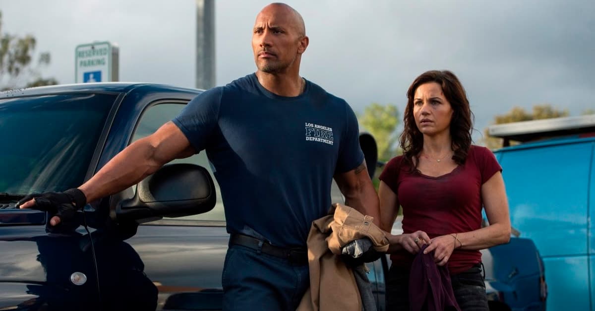 Globo exibe “Terremoto: A Falha De San Andreas”, com Dwayne Johnson, no Campeões de Bilheteria deste domingo