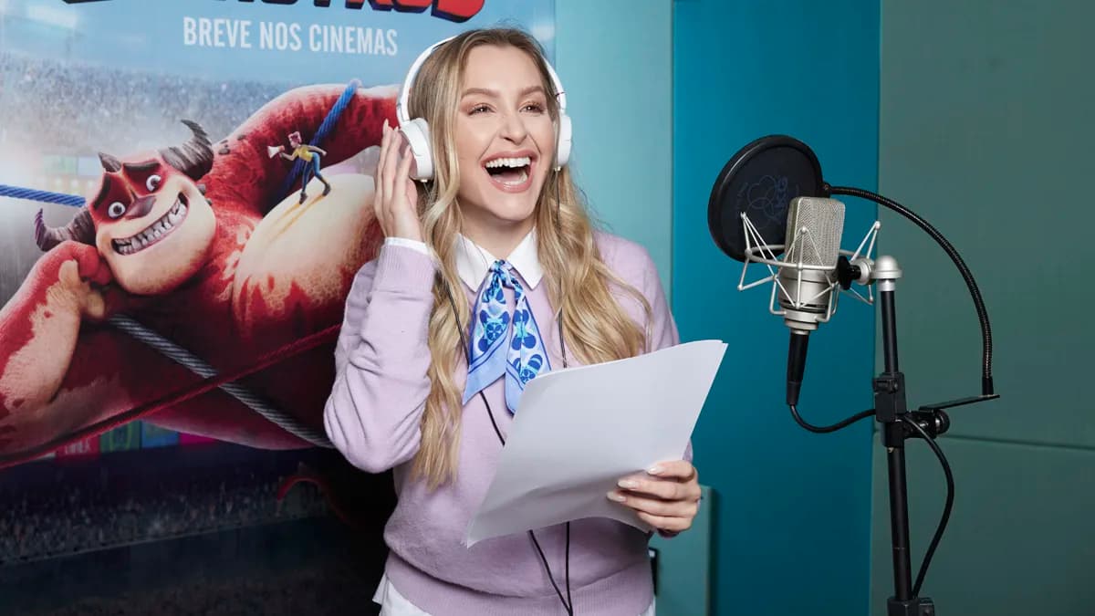 Carla Díaz, Marcos Veras e David Junior são dubladores de “A Liga de Monstros”