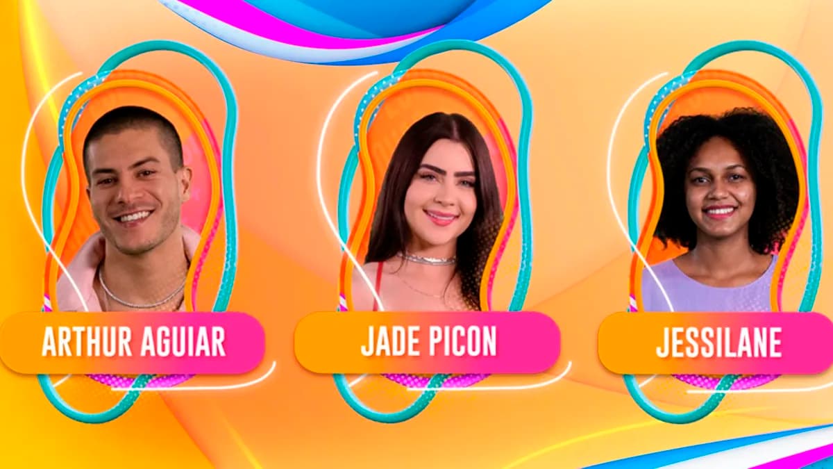 BBB22: Jade Picon, Arthur Aguiar e Jessi disputam 7º paredão da edição; vote!